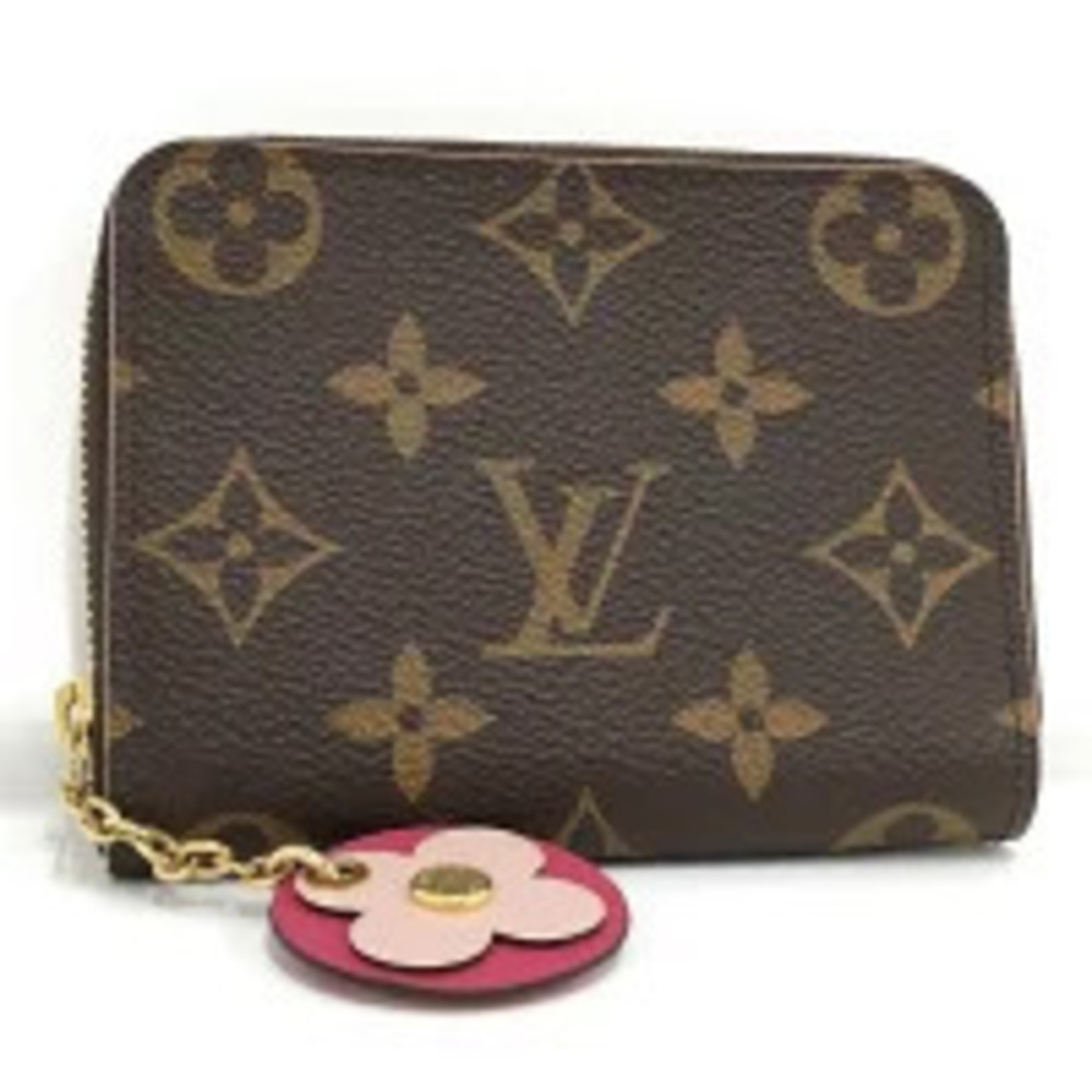 LOUIS VUITTON Zippy Wallet Coin Monogram